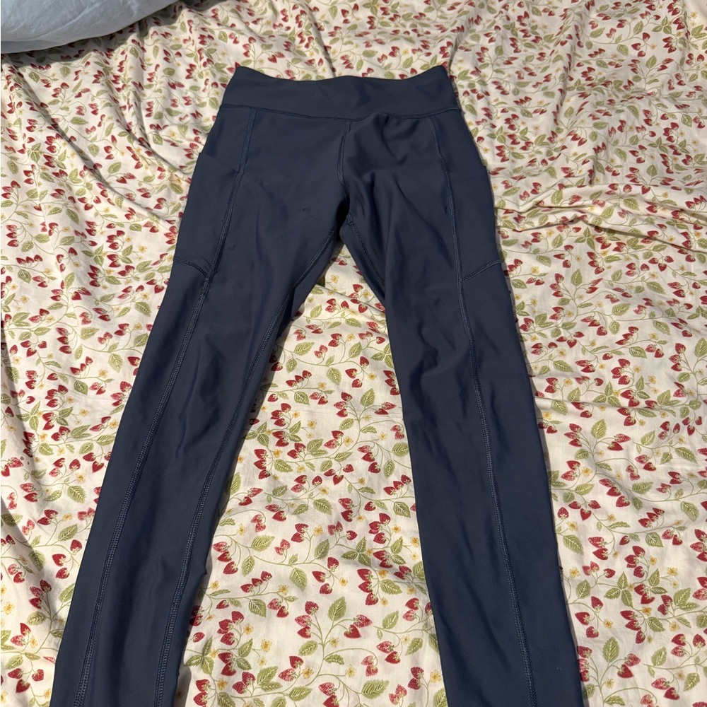 Chic Dark Blue Leggings